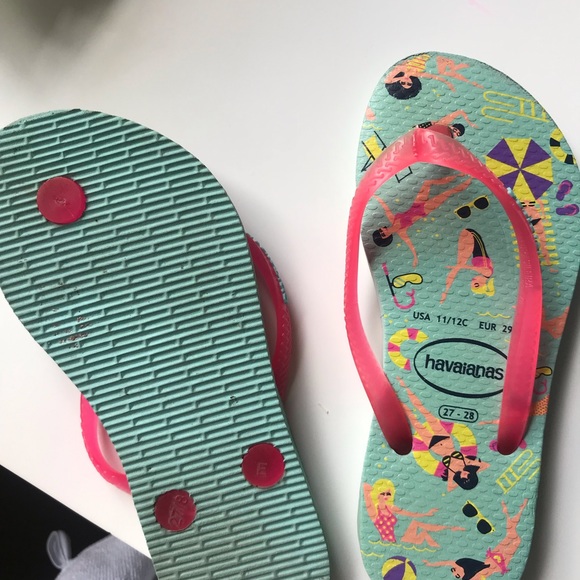 ✨Havaianas✨GiRL 11 Flip Flop🌈 - Picture 3 of 5